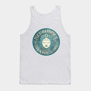 Neurospicy Spoonie Girl Third Eye Intuition Tank Top